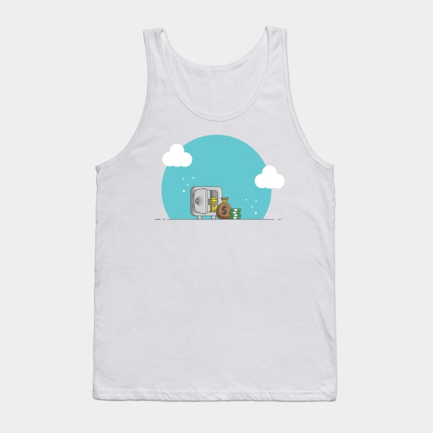 money and safe Tank Top by fflat hds